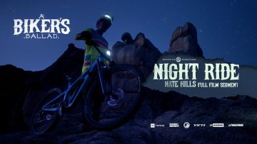 Stunning Full Moon Night Ride – Nate Hills – A Bikers Ballad